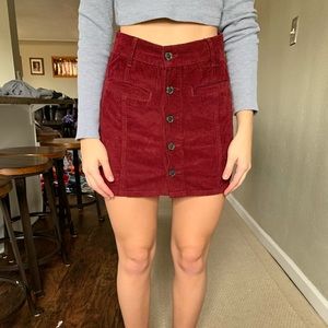 American Eagle Button-Up Skirt